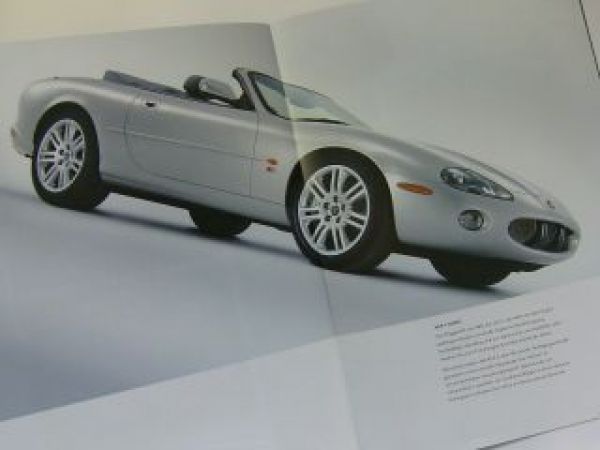 Jaguar XK8 +R Prospekt Juli 2002 +Preisliste NEU