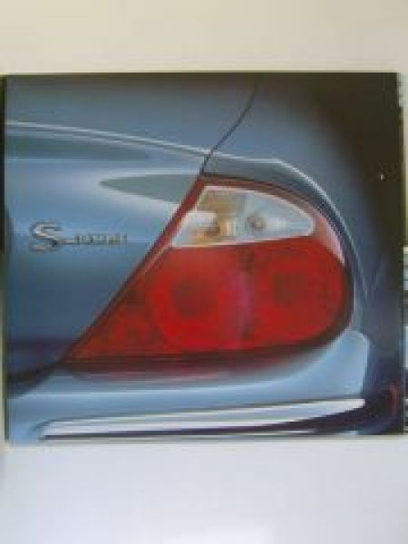 Jaguar S-Type Prospekt März 1999 NEU