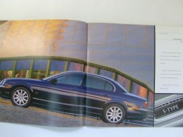 Jaguar S-Type Pospekt August 2000 NEU