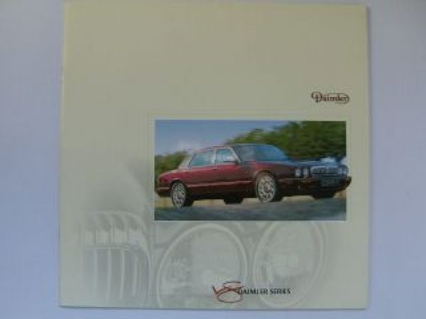 Jaguar Daimler V8 Series August 1998 Prospekt NEU