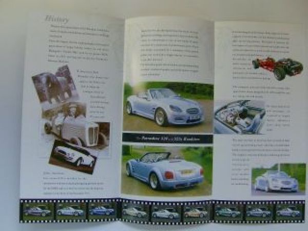 Paradine 320 525s Roadster USA Prospekt Englisch NEU