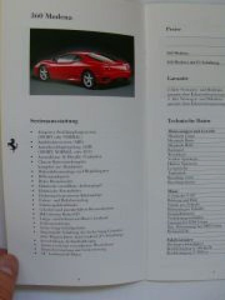Ferrari Preisliste 28.6.2000 360, Modena, Spider, 550M, 456M GTA