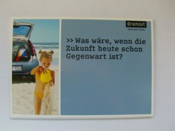 Smart Forfour Prospekt Querformat 3/2004 NEU