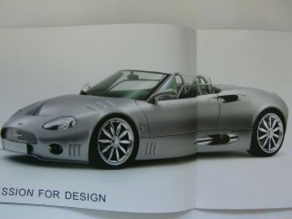 Spyker Sportwagen Prospekt NEU Rarität