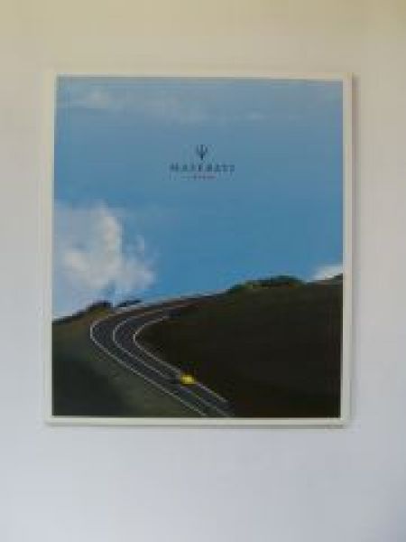 Maserati Spyder Prospekt Großformat Italienisch NEU