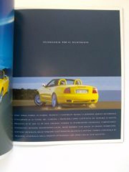 Maserati Spyder Prospekt Großformat Italienisch NEU