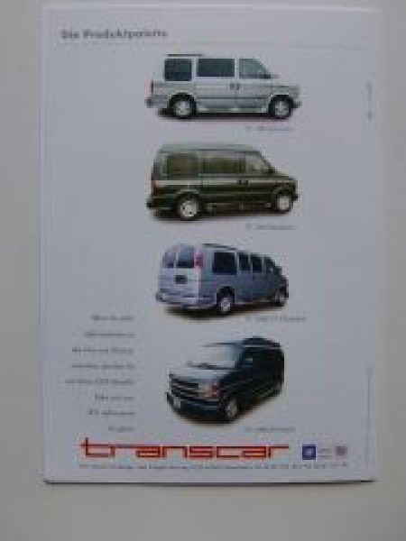 Transcar Van TC2000 TC200 LT +Astro Van +Preisliste 1997/98