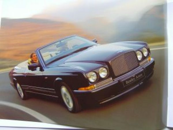 Bentley Continental SC, T, R, Azure Prospekt 1998 NEU Deutsch