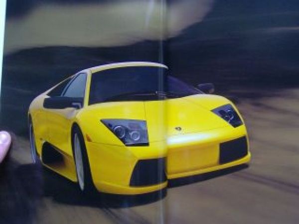 Lamborghini Murcielago Prospekt A4 Format Englisch/Deutsch