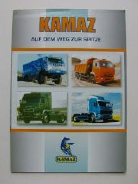Kamaz 6520 4308 +Sattelzugmaschinen Prospekt Deutsch NEU