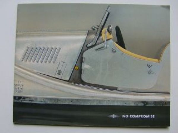 Morgan No Compromise Prospekt Englisch UK 4/4 Plus4 Plus8, 4/199
