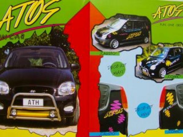 Hinsberger Products Hyundai Atos Fun Car Prospekt NEU