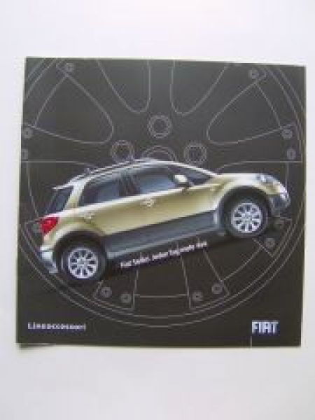 Fiat Sedici Lineaccessori Zubehör Prospekt 7/2006 NEU