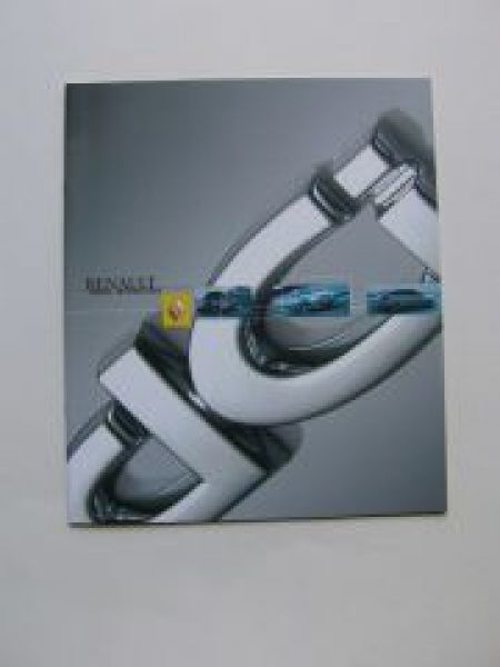 Renault Diesel-Technologie Clio, Scenic, Laguna 12/2001 Prospekt