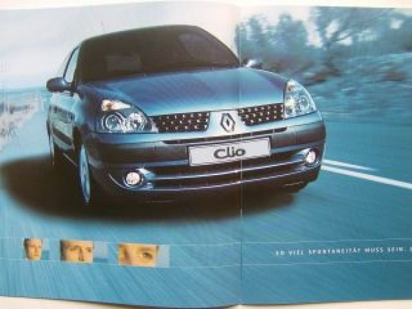 Renault Diesel-Technologie Clio, Scenic, Laguna 12/2001 Prospekt