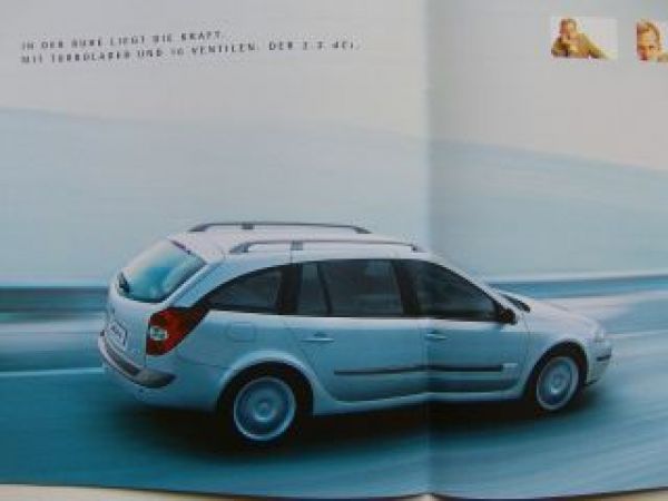 Renault Diesel-Technologie Clio, Scenic, Laguna 12/2001 Prospekt