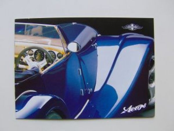 Morgan Aero8 Prospekt UK Englisch NEU