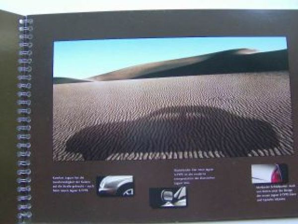 Jaguar S-Type Ringprospekt Querformat Vorstellung A4