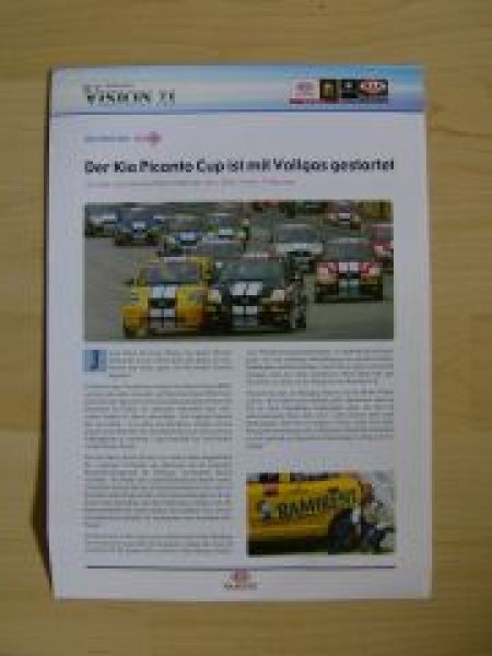 Kia Vision 21 ED, Picanto Cup, Heft 7/2006 NEU