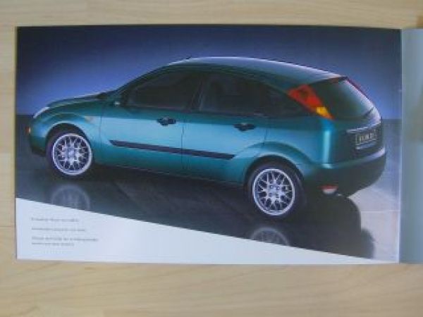 Ford der neue Focus Vorstellungsprospekt 4/1998 +Preise NEU