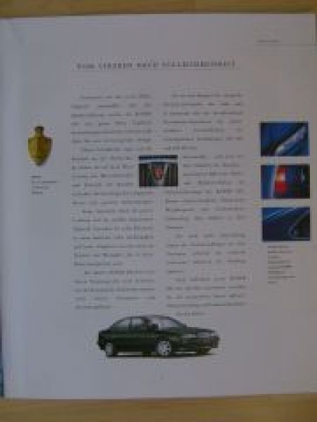 Rover Prospekt Serie 600 A3 Format Prospekt 3/1998 NEU