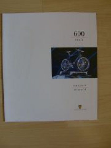 Rover 600 Serie Original Zubehör Prospekt 9/1996 NEU