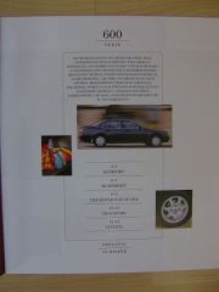 Rover 600 Serie Original Zubehör Prospekt 9/1996 NEU