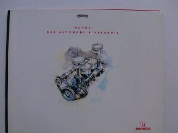 Honda Das Autmobile Erlebnis Mappe Prospekt 1/1995 NEU