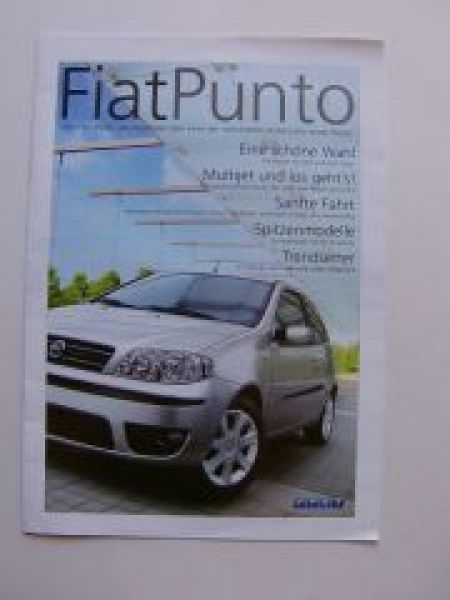 Fiat Punto A3 Format Prospekt 5/2003 Rarität NEU