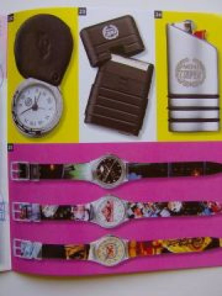 Mini merchandise Prospekt 1996 Deutscher Prospekt