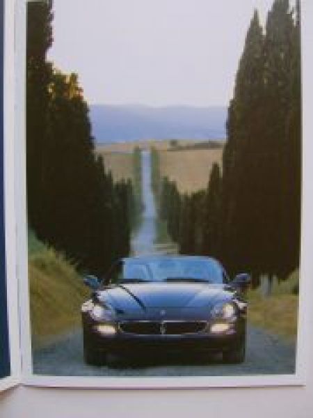 Maserati Spyder Prospekt A5 Format NEU