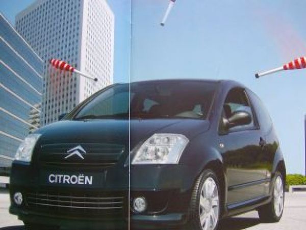 Citroen C2 Prospekt September 2007 +Preise 1/2008