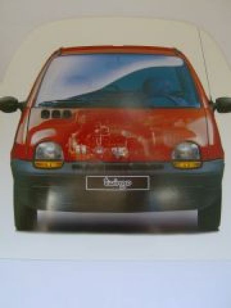 Renault Twingo Großformat Prospekt Mai 1993 Rarität