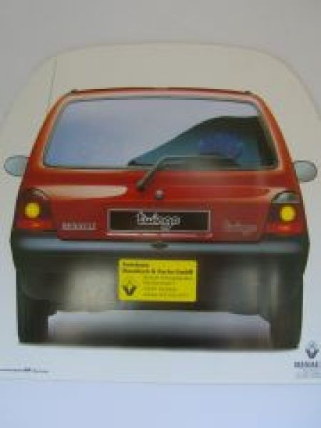 Renault Twingo Großformat Prospekt Mai 1993 Rarität