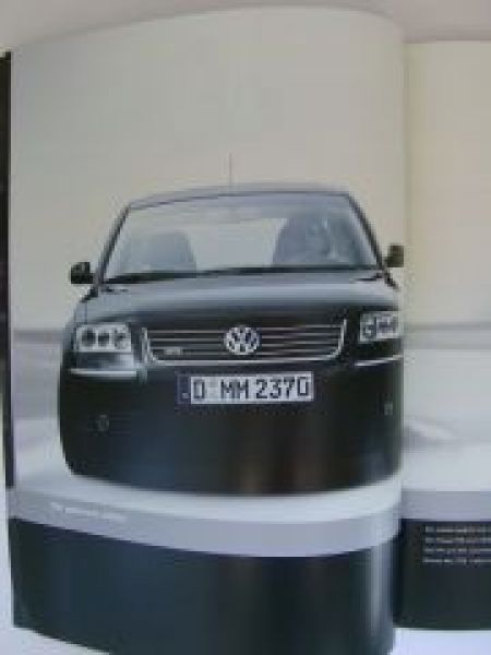 VW Passat W8 Typ3 B Prospekt August 2001 +Preisliste