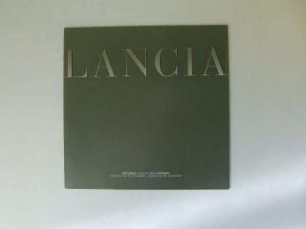 Lancia Lybra Intensa Prospekt Großformat 4/2002 NEU