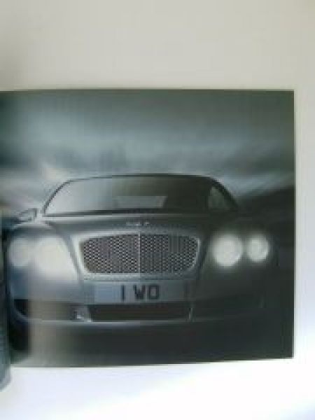 Bentley Der neue Continental GT Prospekt Deutsch 2002 NEU