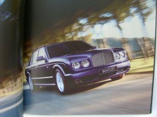 Bentley Arnage Buch Prospekt in Schuber 2004 +Mulliner NEU