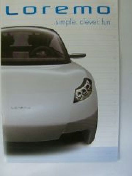 Loremo LS +GT Prospekt simple.clever.fun NEU Rarität