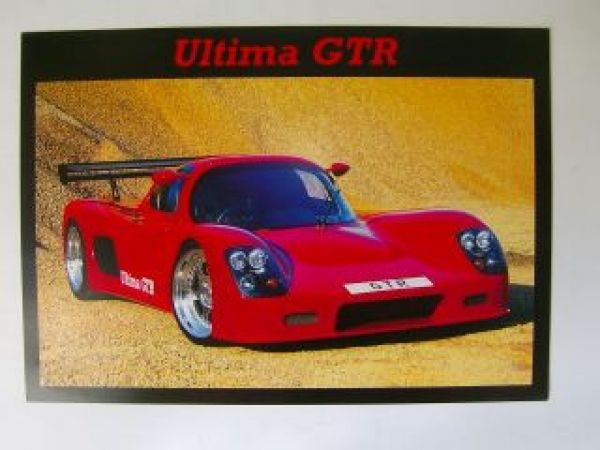 Ultima Sports GTR Prospektblatt UK England 3/1998 NEU