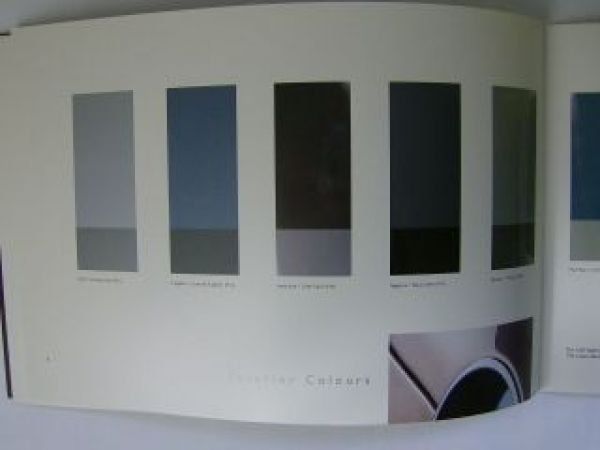 Rolls-Royce Phantom Colour & Trim Farbliste UK England 9/2004