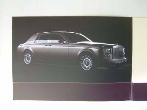 Rolls-Royce Phantom Prospekt UK Englisch Dezember 2002