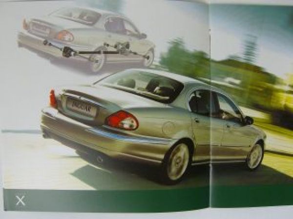 Jaguar X-Type Prospekt Vorstellung NEU