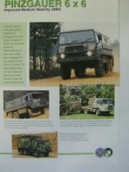 Steyr-Daimler-Puch Pinzgauer IMM 6X6 UK Prospekt
