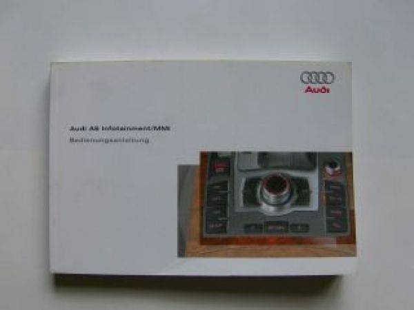 Audi A6 Infotainment/MMI Bedienungsanleitung 6/2004