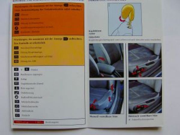 Renault Laguna Ihr Fahrzeug auf einen Blick 1/1998