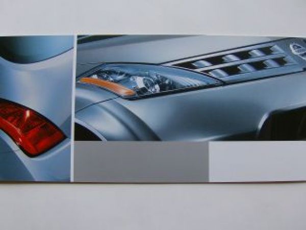 Nissan Murano Vorstellungsflyer Großformat 6/2004 NEU