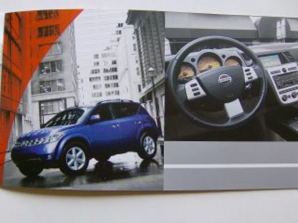Nissan Murano Vorstellungsflyer Großformat 6/2004 NEU