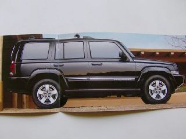 Jeep Commander Prospekt Großformat Flyer Rarität