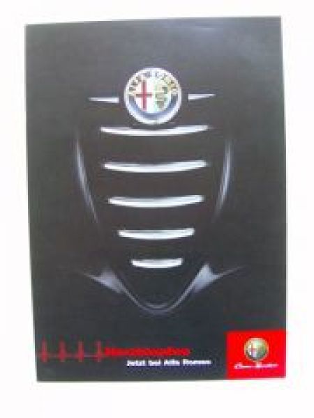 Alfa Romeo Herzklopfen A3 Format Prospekt 147,Sportwagon, 156
